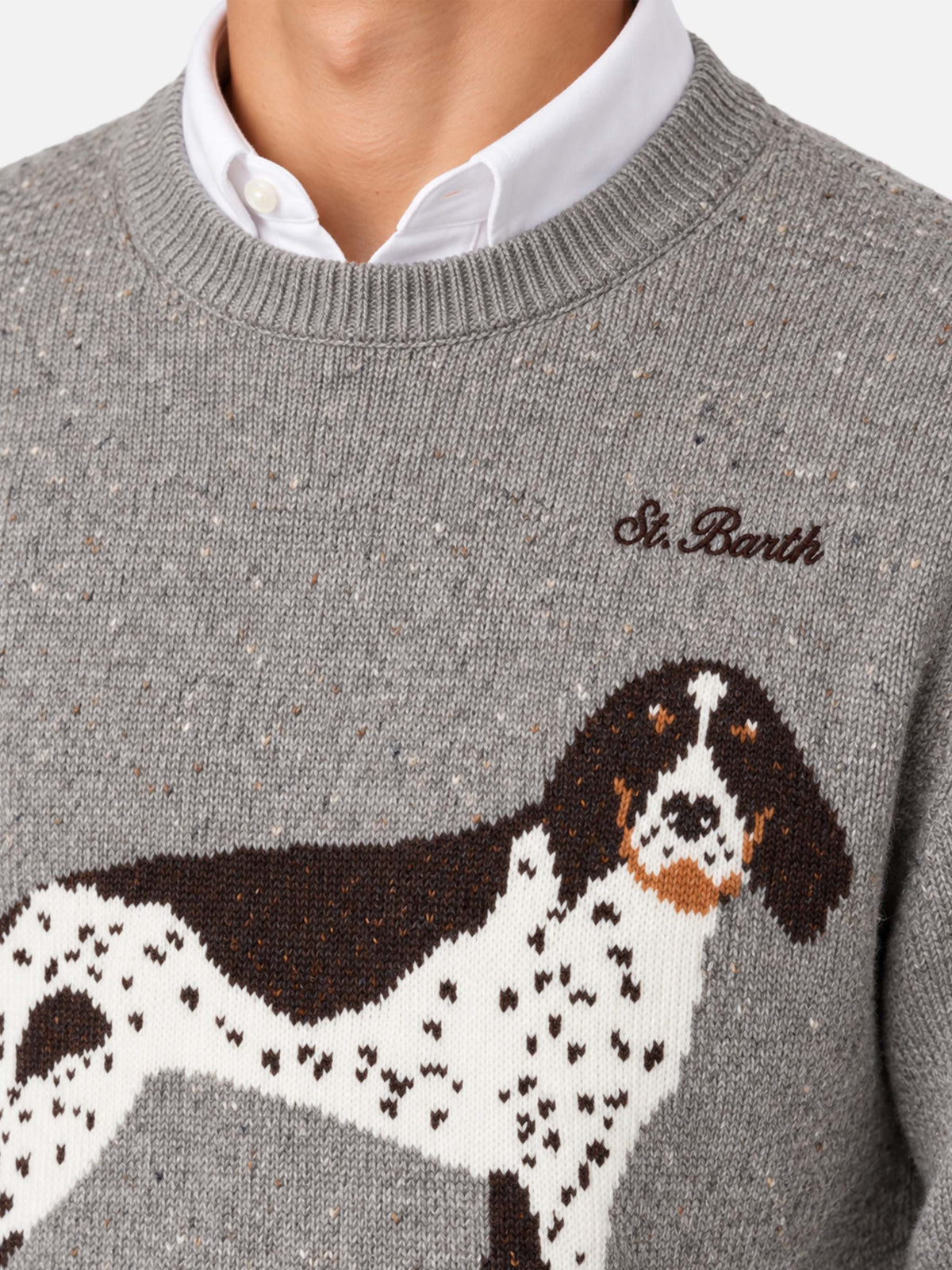 Jersey para perro Heron grey donegal 