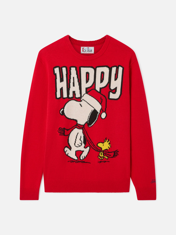 Pullover Heron mit Snoopy-Jacquard | SNOOPY PEANUTS® SPECIAL EDITION 