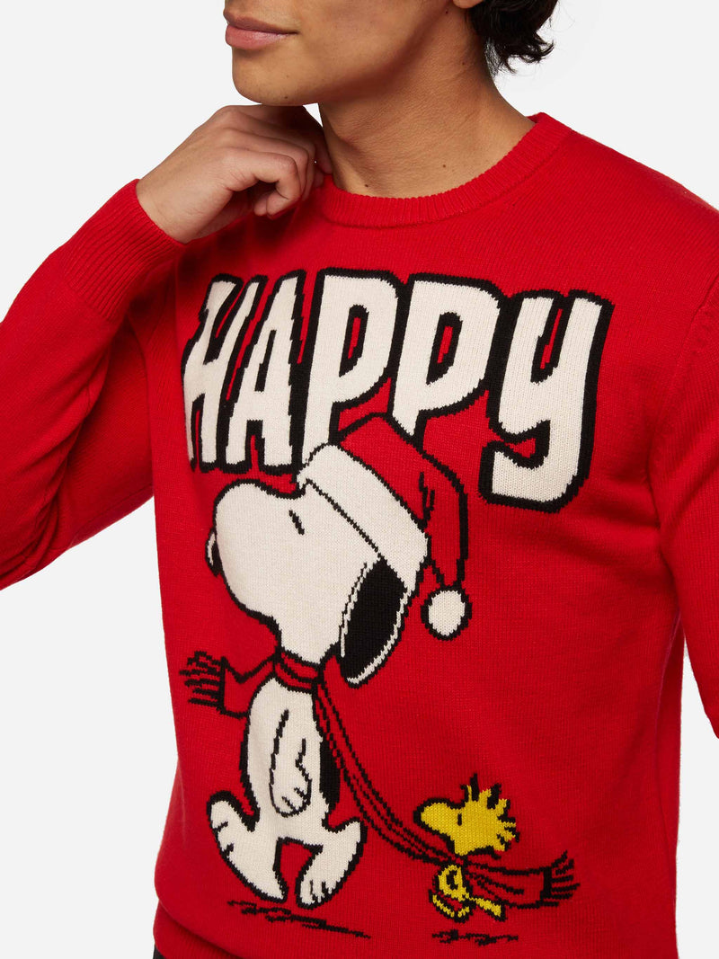 Pullover Heron mit Snoopy Jacquard | SNOOPY PEANUTS® SPECIAL EDITION