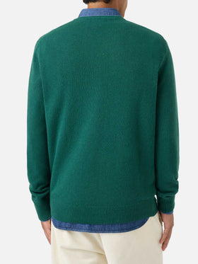 Maglia Heron Nautilus Daytona jacquard verde