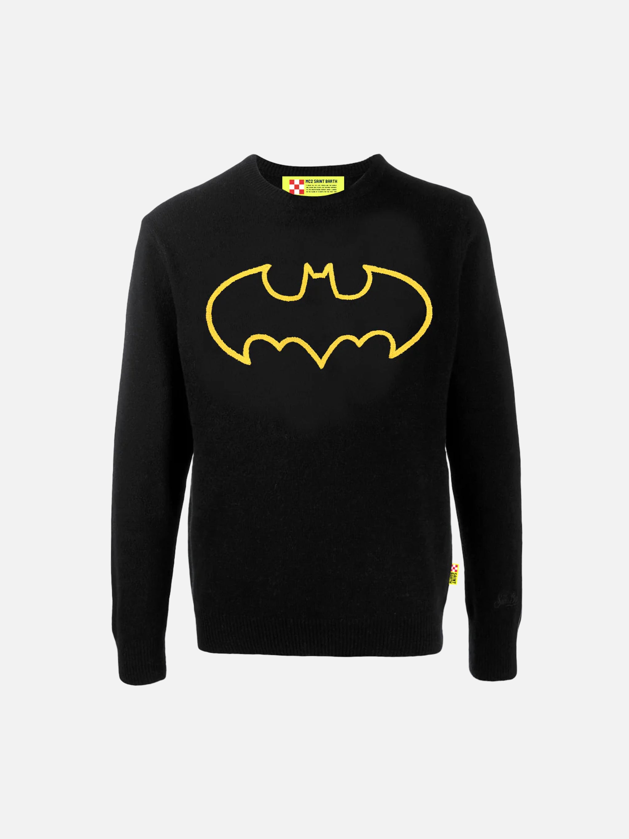 Crewneck sweater Heron woth Batman shape embroidery | WARNER BROS