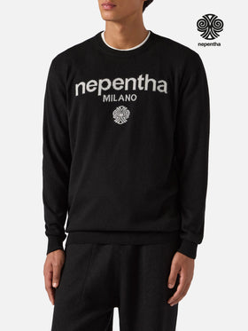 Heron Light sweater with Nephenta jacquard | NEPHENTA SPECIAL EDITION