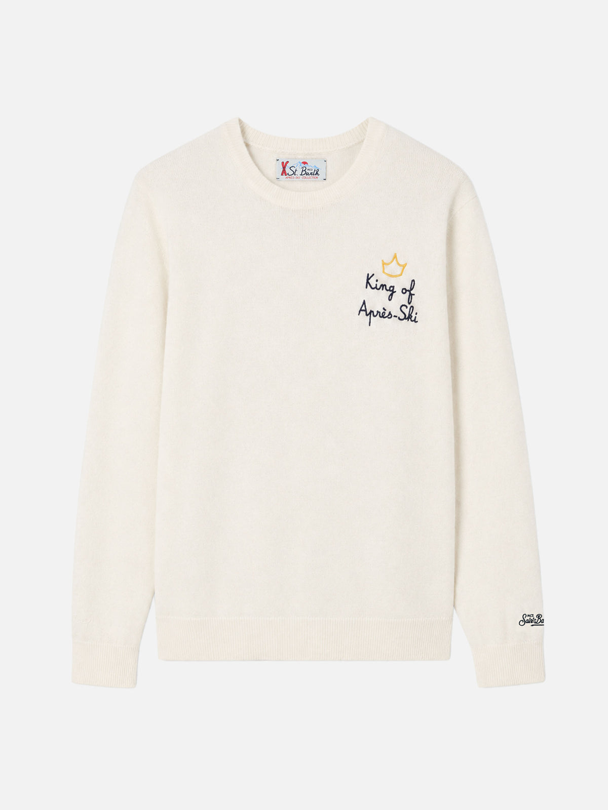 Maglione girocollo Heron con ricamo King of apres ski