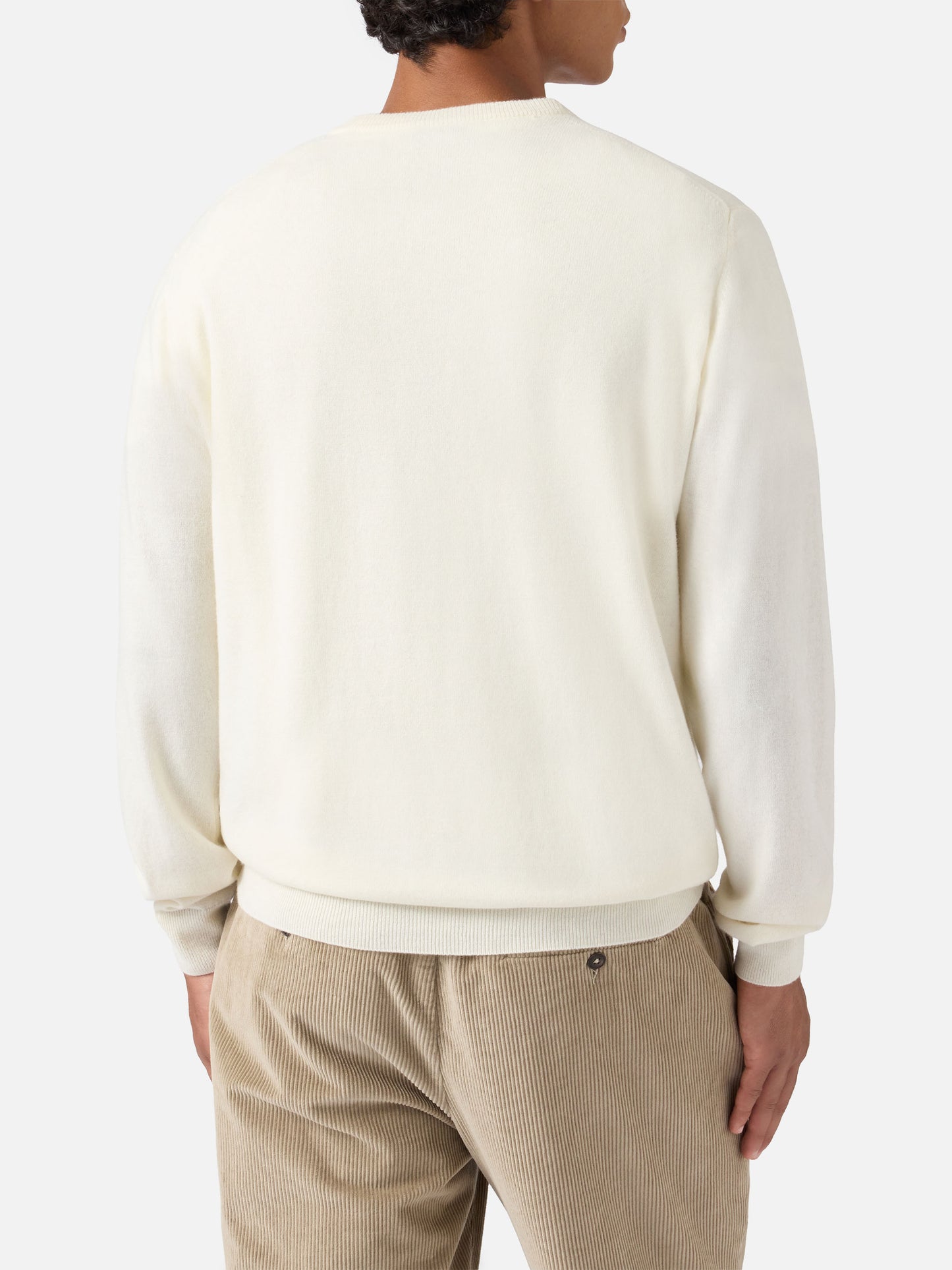 Maglione a girocollo Heron Light con ricamo E nun m'angoscià | VACANZE DI NATALE SPECIAL EDITION