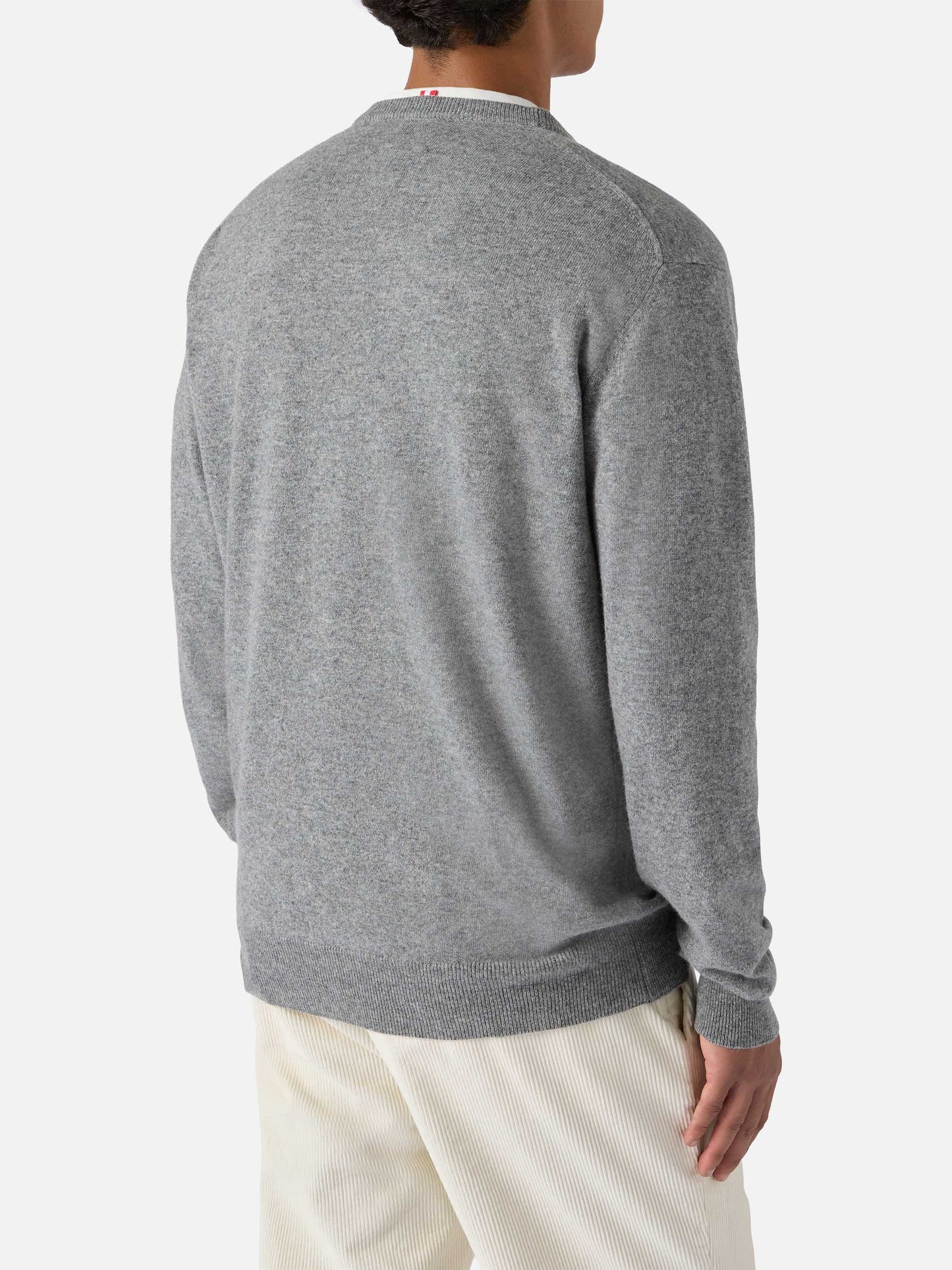 Maglione a girocollo Heron Light con ricamo Mi me faccio i cassi miei! | VACANZE DI NATALE SPECIAL EDITION
