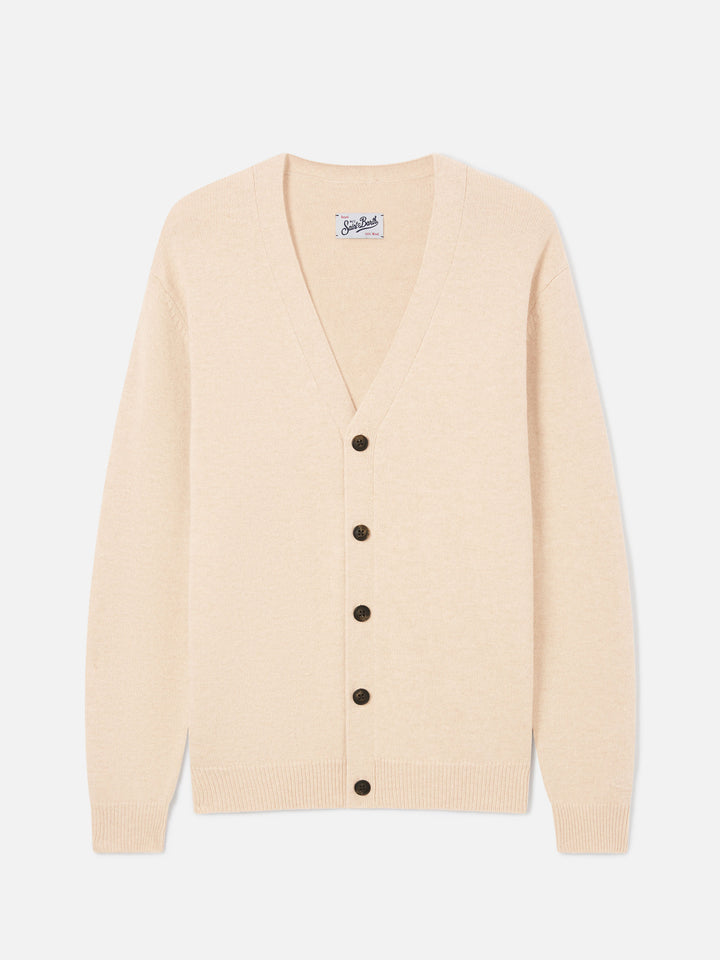 Cardigan en laine Herrison beige 