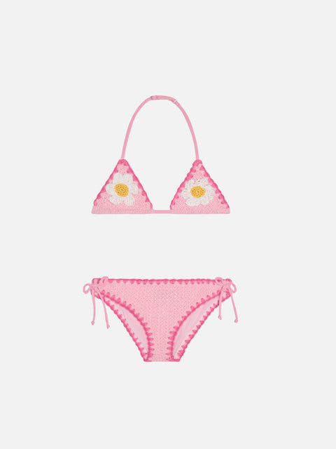 Girl bikini with embroidery - MC2 Saint Barth