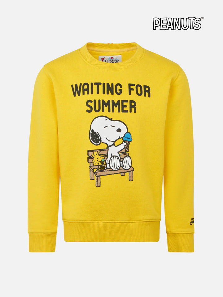 Felpa da bambino girocollo con stampa Snoopy | EDIZIONE SPECIALE SNOOPY PEANUTS™