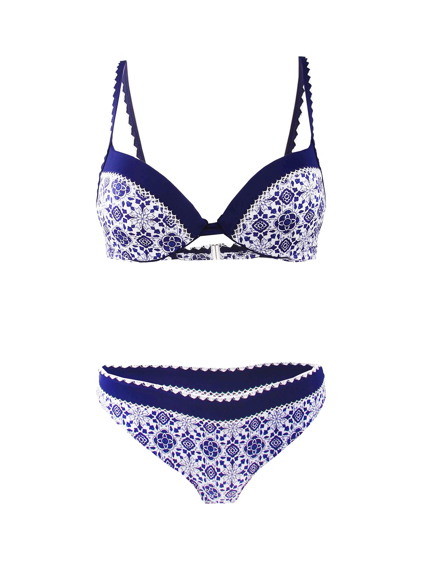Balconette embroidered bikini - MC2 Saint Barth