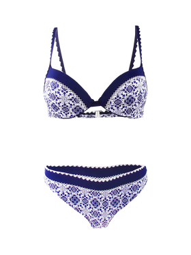 Balconette embroidered bikini - MC2 Saint Barth