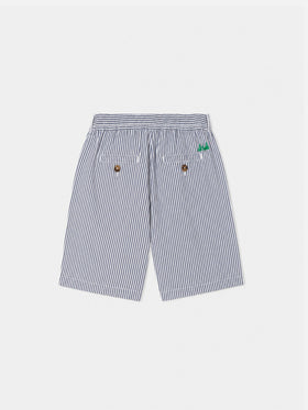 Bermuda shorts in seersucker da bambino Ischia Jr