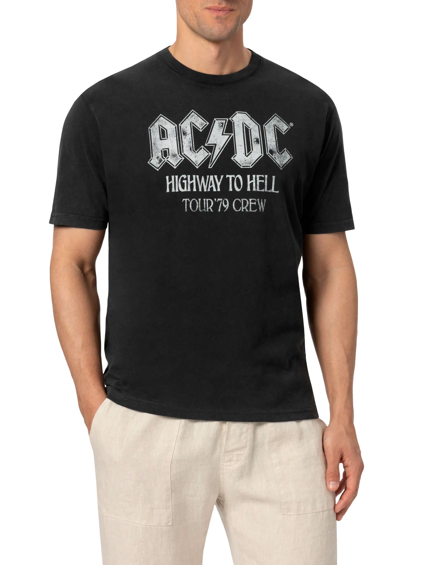 Vintage cotton t-shirt Jack with ACDC print