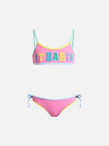 Mädchen-Bralette-Bikini Jaiden mit Frottee-Patch von St. Barth Barth