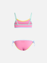 Mädchen-Bralette-Bikini Jaiden mit Frottee-Patch von St. Barth Barth