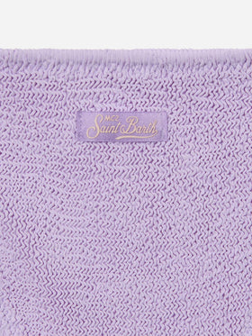 Jaiden lilac crinkle bikini