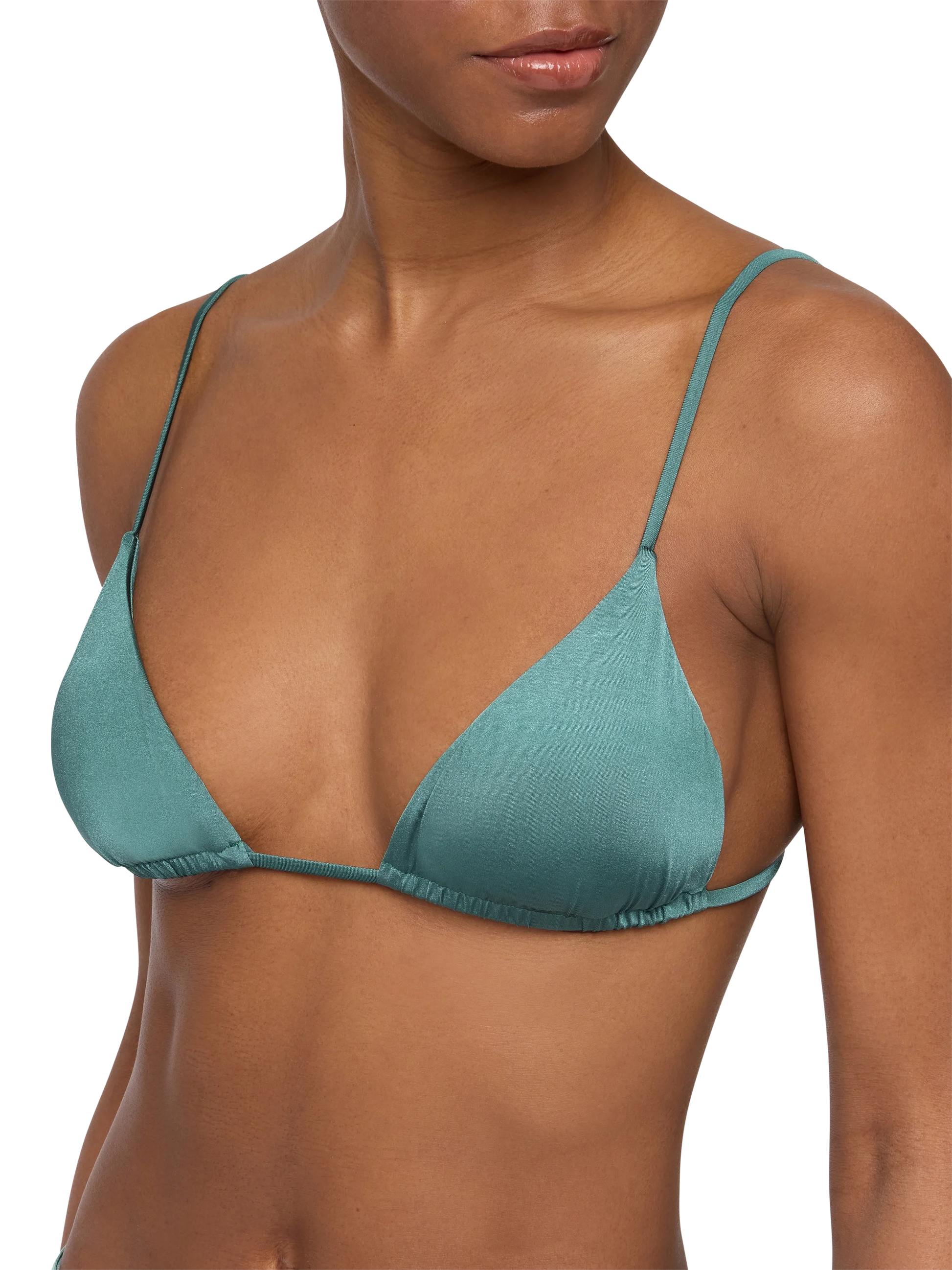 Sage green triangle top - MC2 Saint Barth