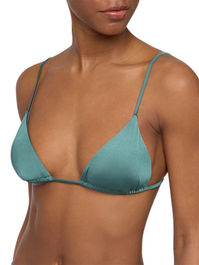 Sage green triangle top - MC2 Saint Barth