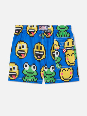 Boy swim shorts with print