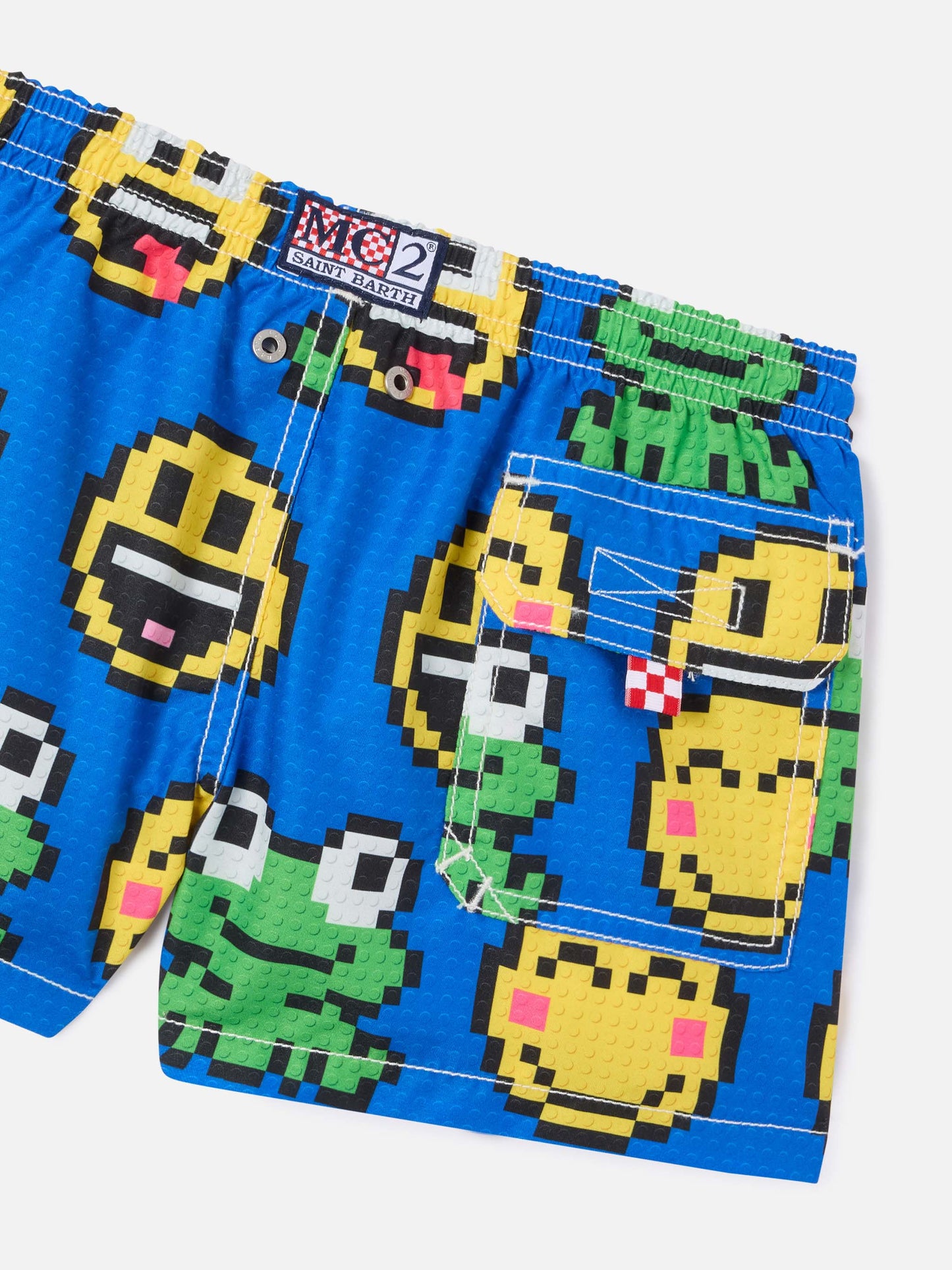 Boy swim shorts with print