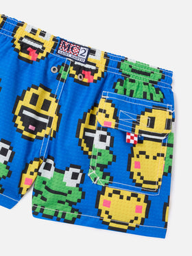 Boy swim shorts with print