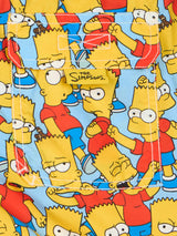 Mittellange Jeans-Badeshorts für Jungen mit Bart-Simpson-Aufdruck | DIE SIMPSON-SONDERAUSGABE