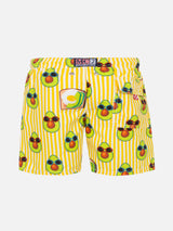 Avocado print Boy swim shorts