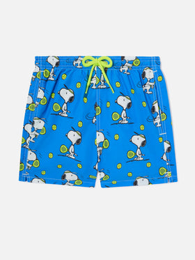 Bañador corto de tejido ligero para niño con estampado Snoopy Padel | SNOOPY - PEANUTS™ SPECIAL EDITION 