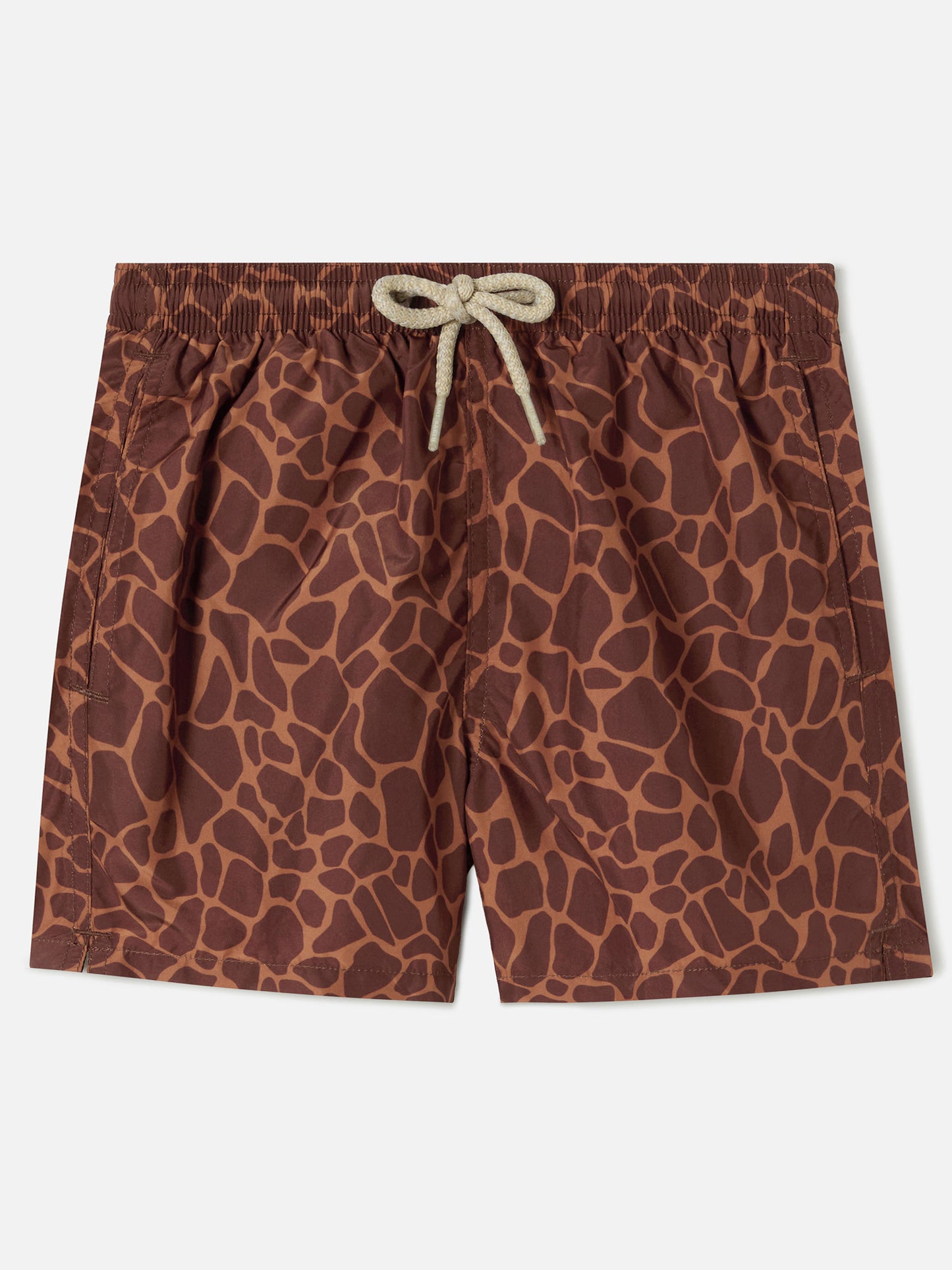 Jean Lighting swim shorts with Giraffe animal print