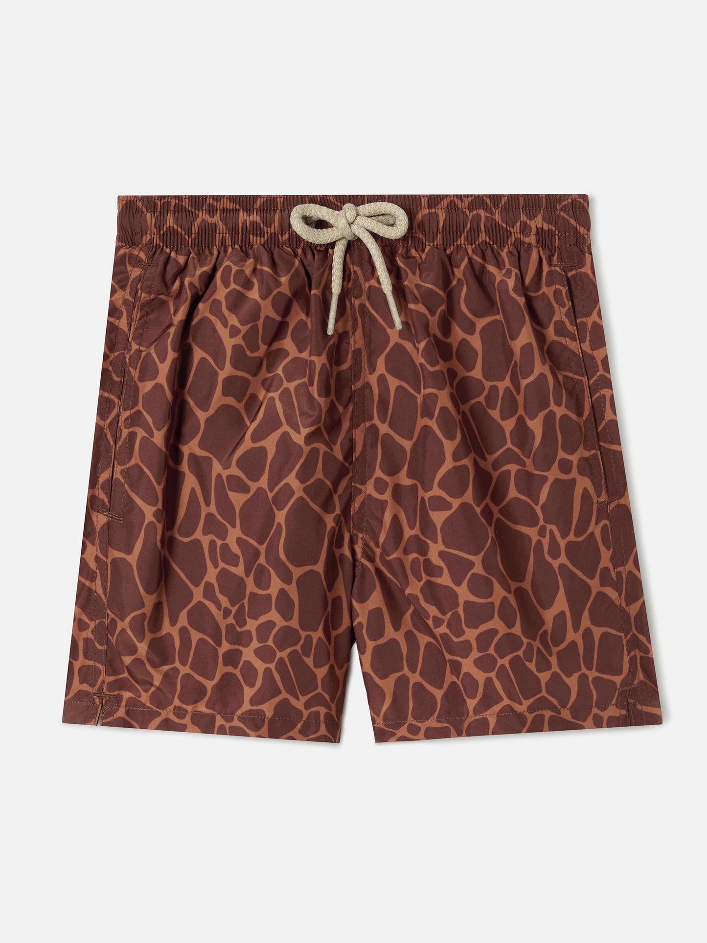 Jean Lighting swim shorts with Giraffe animal print