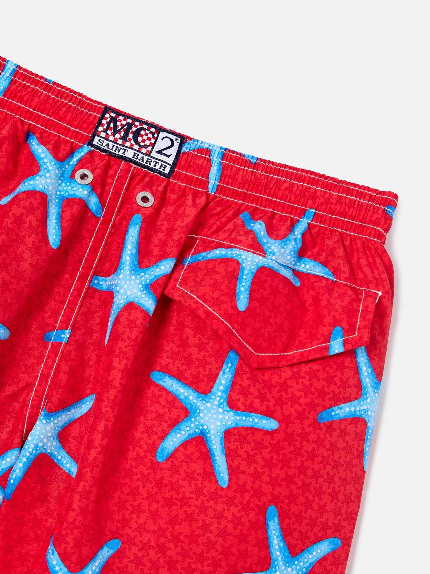 Jean Lighting swim shorts with Starfish all-over print