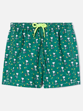 Jean Lighting swim shorts with Snoopy playing Tennis print | Special Edition