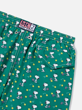 Jean Lighting swim shorts with Snoopy playing Tennis print | Special Edition