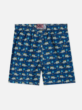 Jean Lighting swim shorts with Fiat Panda all-over print | Special Edition