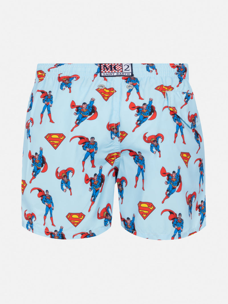 Costume mare Jean Lighting in tessuto leggero con stampa Superman | MARVEL SPECIAL EDITION