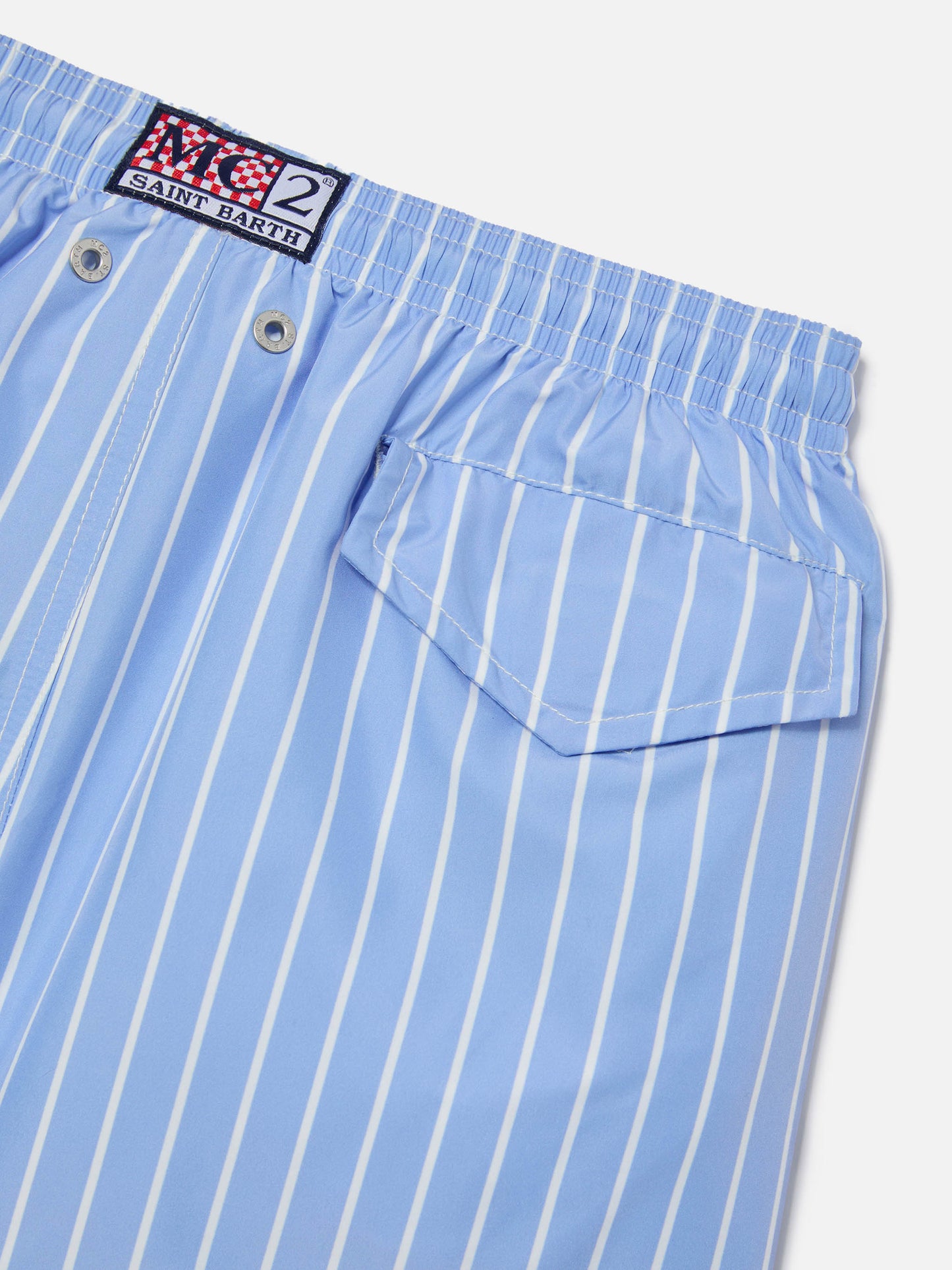 Jean Lighting swim shorts with striped pattern