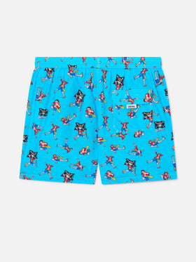 Badeshorts Jean Lighting mit One Piece Allover-Print | ONE PIECE SPECIAL EDITION 
