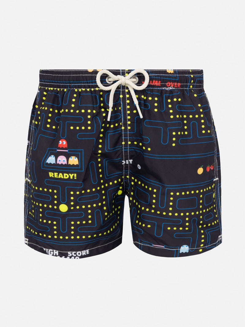 Costume mare Jean Lighting in tessuto leggero con stampa Pac-Man | PAC-MAN SPECIAL EDITION