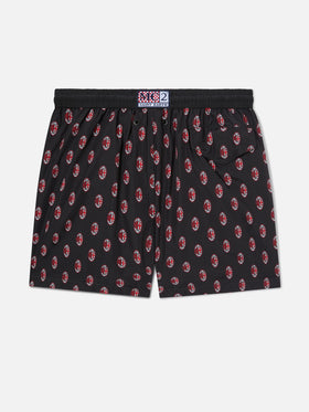 Bañador de tejido ligero Jean Lighting con estampado del logo Milan|AC MILAN SPECIAL EDITION 