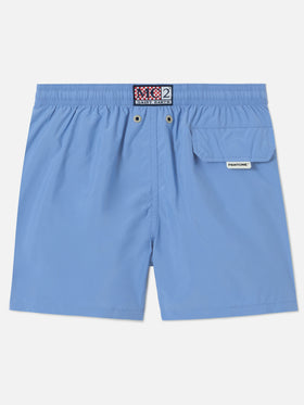 Bañador Jean Lighting Pantone liso Cloud Blue 