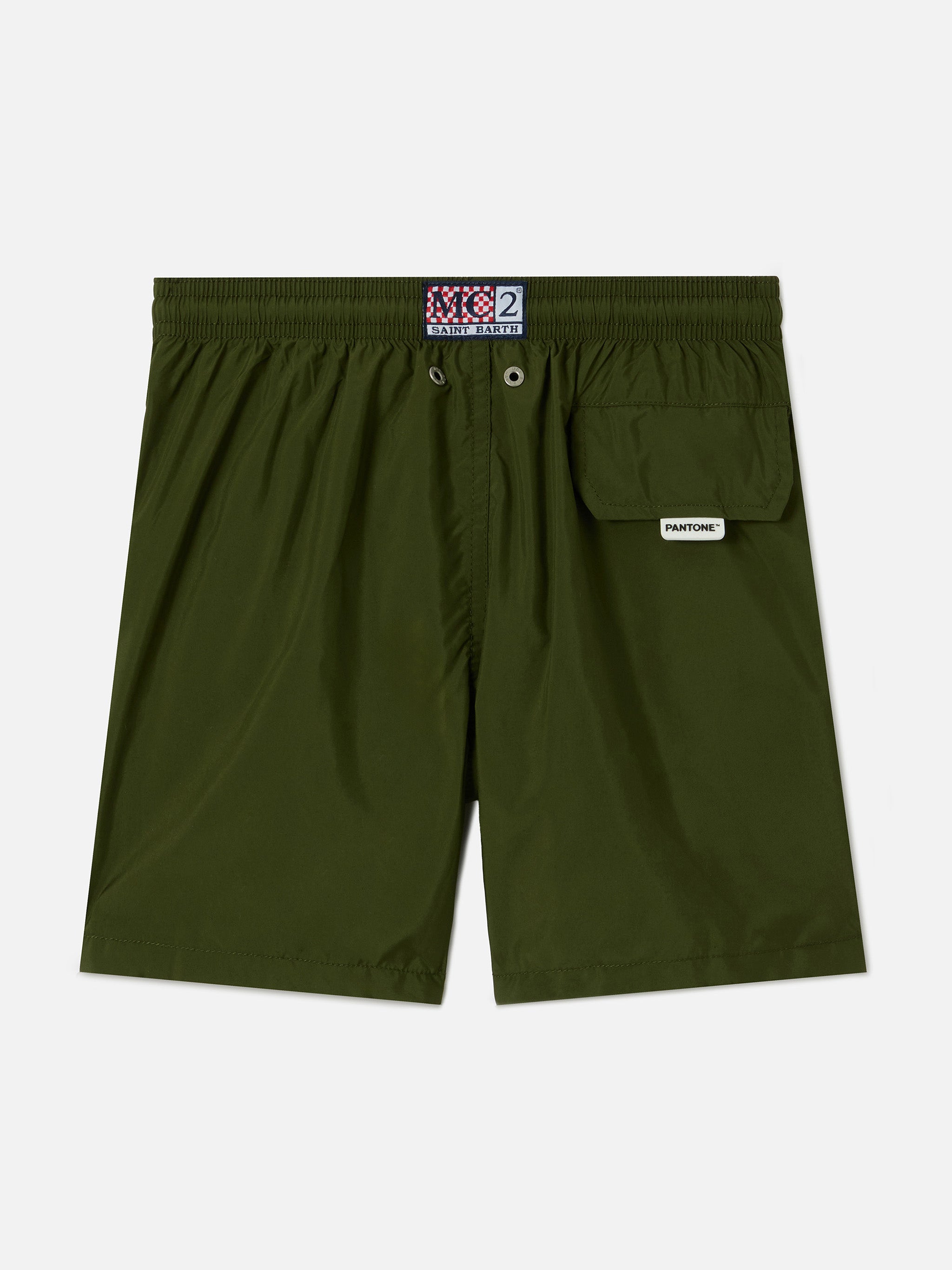 Boy solid colors swim shorts – MC2 Saint Barth