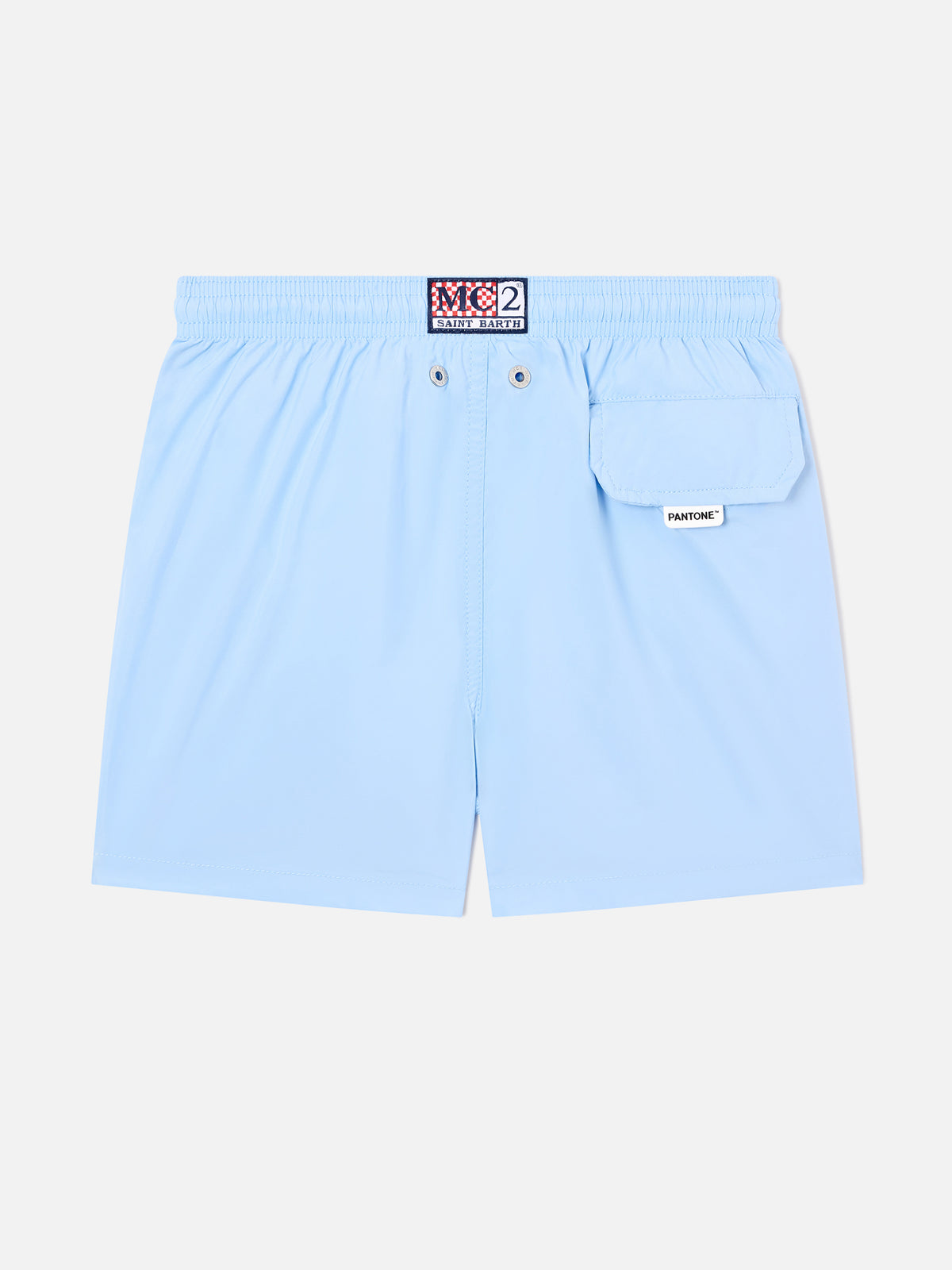 Bañador Jean Lighting Pantone color liso azul cielo 