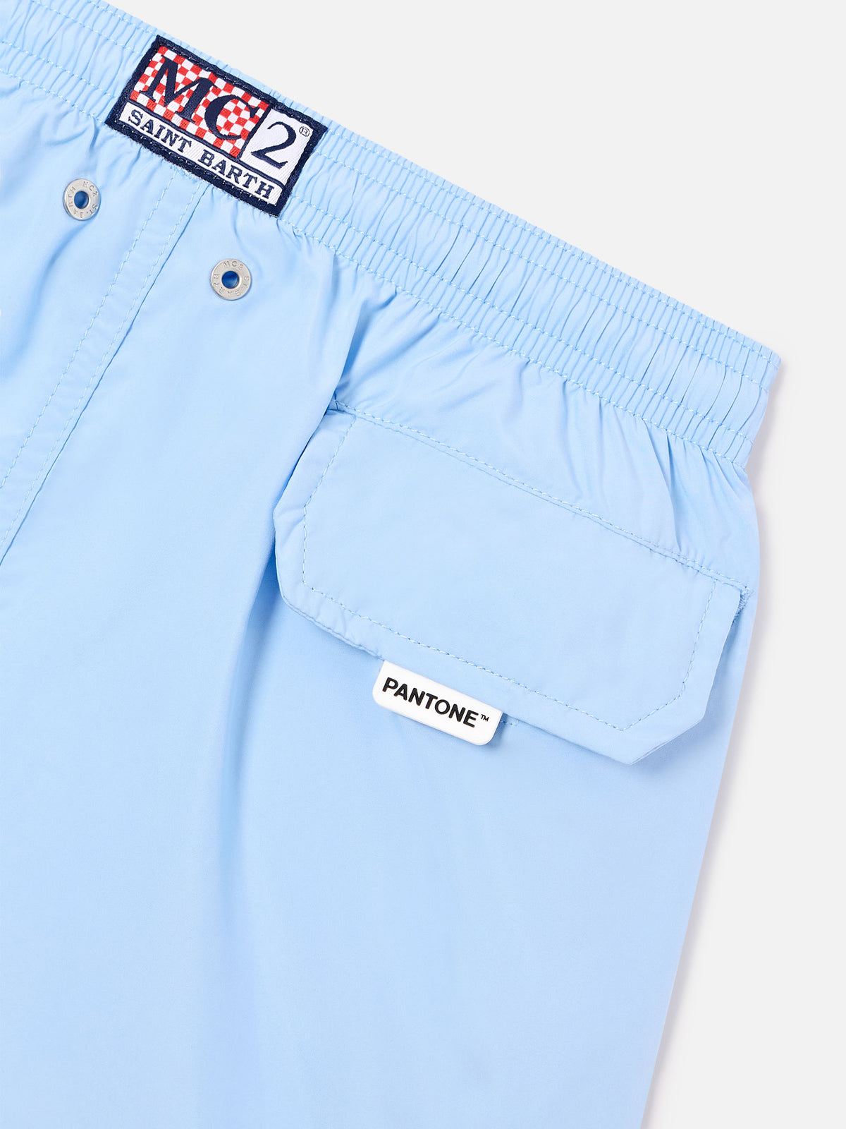 Bañador Jean Lighting Pantone color liso azul cielo 