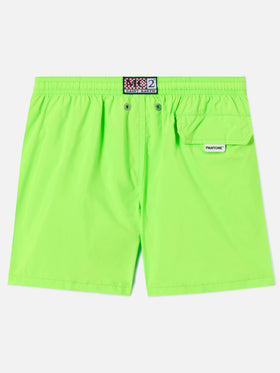 Bañador Jean Lighting Pantone liso Fluo Green 