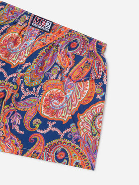 Bañador ligero Jean Lighting 70 con estampado paisley 