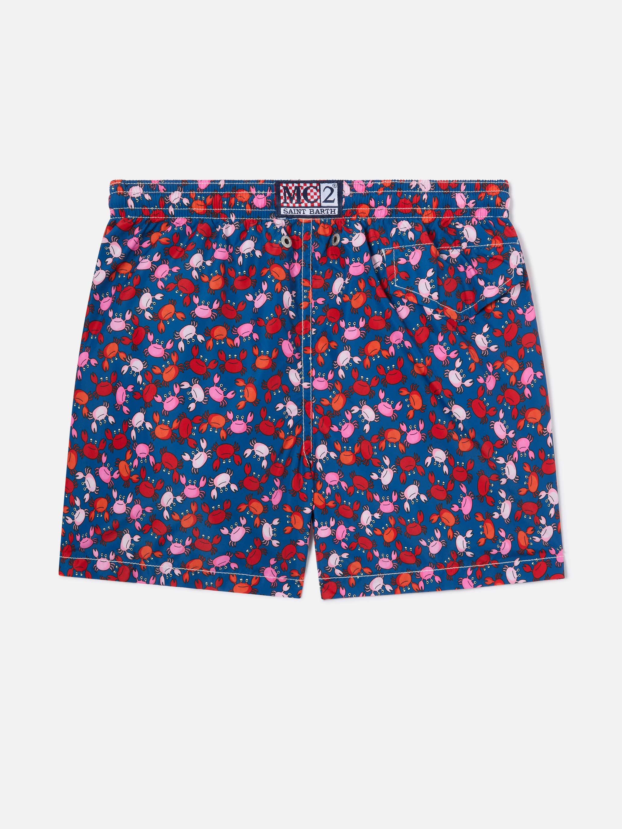 Boy swim shorts with crab print – MC2 Saint Barth