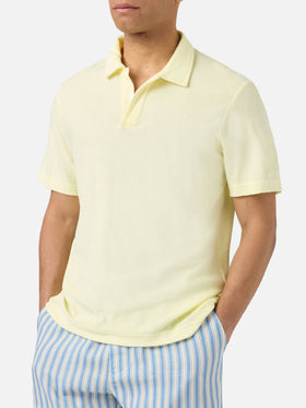 Butter Jeremy polo in terry-effect cotton