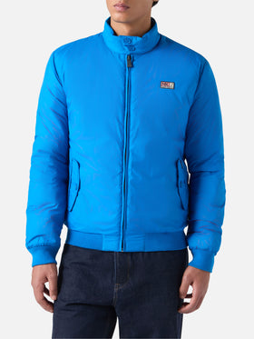 Jet lightweight bomber jacket in bluette