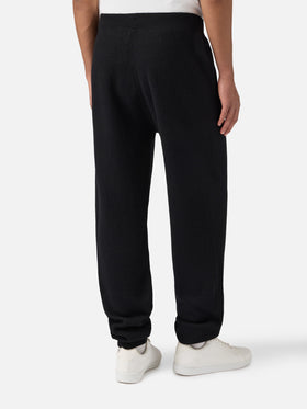 Pantaloni jogger in maglia modello John con tasche