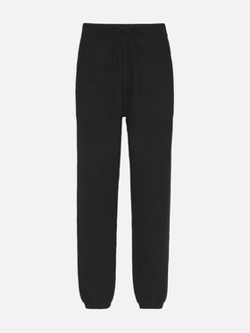 Pantaloni jogger in maglia modello John con tasche