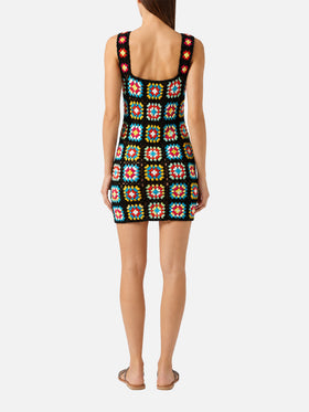 Robe Jaisal en coton crocheté 